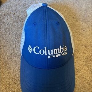 Columbia Blue and White Mesh Cap